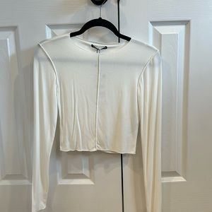 Zara crop top NWT